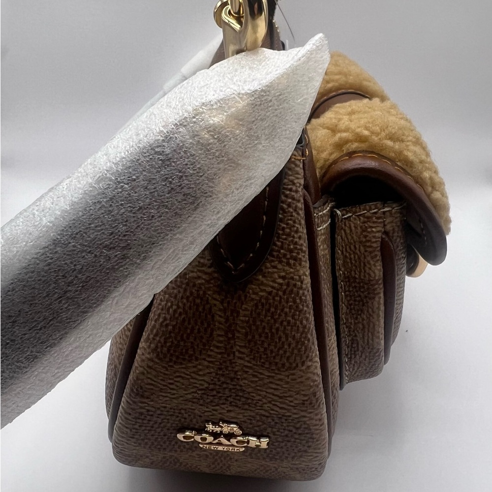 NWT Coach Ashton Mini Shoulder Bag in Signature Canvas - Picture 13 of 16